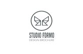 Studio Formo design brochure