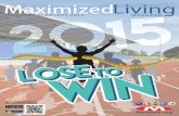 2015 Jan/Feb - Lose to Win - Maximized Living Magazine