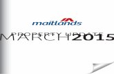 Maitlands Property Update MARCH 2015