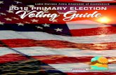 Primary Election Voting Guide 2012