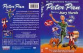 Peter Pan Broadway Mary Martin Musical DVD Artwork Slipcase Cover