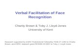 Verbal Facilitation of Face Recognition