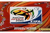 Panini Sticker Album 2010 World Cup Soccer South Africa