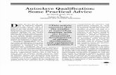 Autoclave Qualification Some Practical Advice