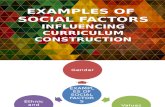 Social Factors Influencing Curriculum Construction