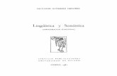 Linguistica y Semantica