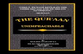 The Quraan Unimpeachable