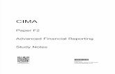 CIMA F2 Study Notes 2015