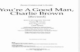You're a Good Man, Charlie Brown Revival Score