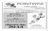 Pointwise Gambling Newsletter