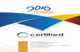 Certified Calendar 2016