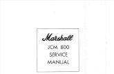 Manual de Serviço Marshall JCM800series