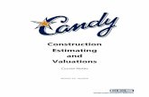 C201 - Construction Estimating & Valuations - Rev 3.0