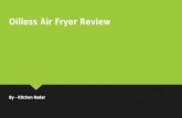 Oilless Air Fryer Review