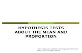 2 Hypothesis Testing