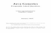 Java Generics Faq