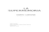 Loraine Harry - La Supermemoria