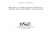 Romilly J. H. Jenkins - Studies on Byzantine History of the 9th and 10th Centuries (1970)