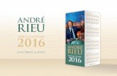 Self Printable Calendar 2016 Andre Rieu