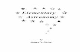 Elementary Astronomy - James N. Pierce