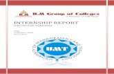Internship Report on ILM College (Sargodha)