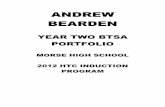 Andrew Bearden BTSA Portfolio