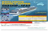 Ovation of The Seas Exclusive Family Deal