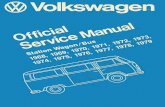 Volkswagen T2 Official Service Manual 1979
