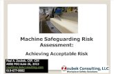 Machine Guarding Risk Assessment