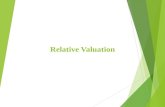 Relative Valuation SESSION2