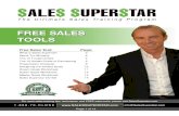 Tools for selling