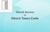 Direct Taxes Code Presentation