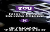 2016 John V. Roach Honors College Viewbook