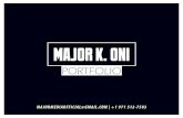 Major K. Oni - Portfolio
