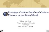 Prototype Carbon Fund and Carbon Finance at the World Bank3459