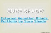 External Venetian Blinds Portfolio by Sure Shade