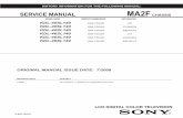 Sony Service Manual KDL-40SL140