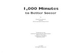 1000 Minutes to Better Soccer