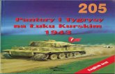 Wydawnictwo Militaria 205 - Panthers and Tigers at Kursk 1943