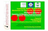 Community Radio: An Effective Mechanism for Community Education