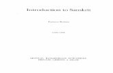 Introduction to Sanskrit i