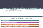 Law on Public Officers Explained