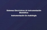 Sistemas Electronicos Instrumentacion Biomedica Instrumentacion Audiologia