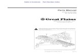 Great Plains Parts Manual NTA-907 & NTA-3007