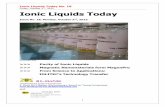 Ionic Liquids Today No.18