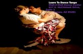 Learn to Dance Tango |Dance classes in phoenix