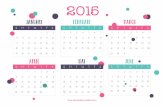 Free Printable Calendar2015