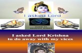 I Asked Krishna