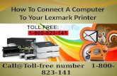 How To Connect a Computer To Your Lexamrk Printer