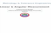Linear & Angular Measurements